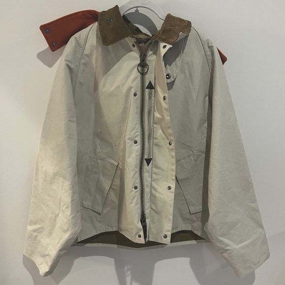 Barbour x Kaptain Sunshine Cruiser Jacket Clay/Orange Size 36 - Picture 7 of 16